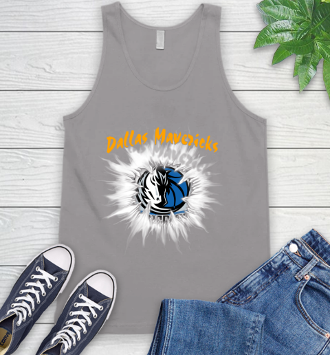 Dallas Mavericks NBA Basketball Rip Sports Tank Top 3