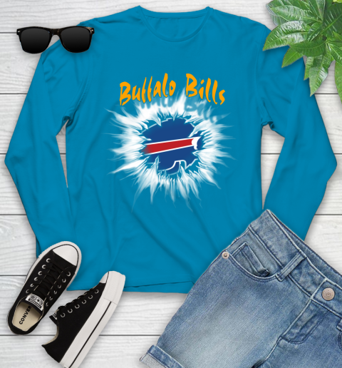 Buffalo Bills NFL Football Adoring Fan Rip Sports Youth Long Sleeve 8