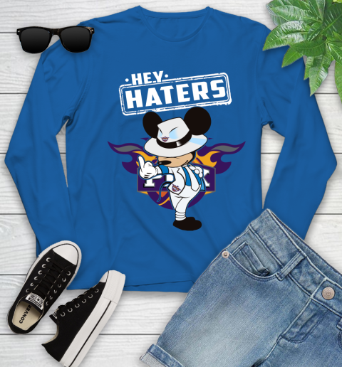NBA Hey Haters Mickey Basketball Sports Phoenix Suns Youth Long Sleeve 10
