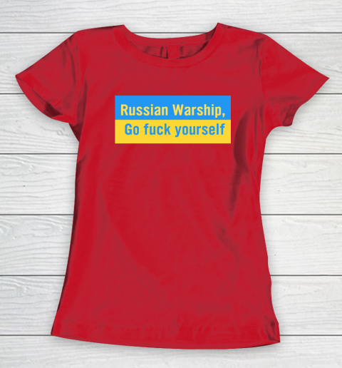 Russian Warship Go Fuck Yourself Shirt Women's T-Shirt 7