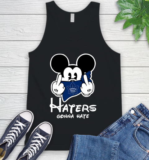 NHL Toronto Maple Leafs Haters Gonna Hate Mickey Mouse Disney Hockey T Shirt Tank Top