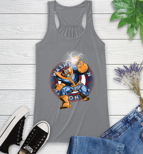 Washington Nationals MLB Baseball Thanos Avengers Infinity War Marvel Racerback Tank 4