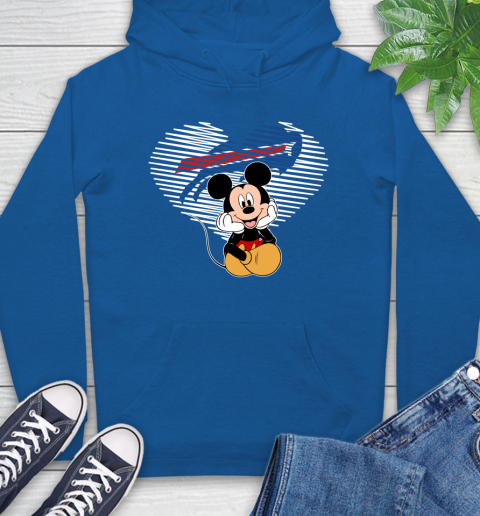 NFL Buffalo Bills The Heart Mickey Mouse Disney Football T Shirt_000 Hoodie 9