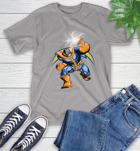 Los Angeles Chargers NFL Football Thanos Avengers Infinity War Marvel T-Shirt 6