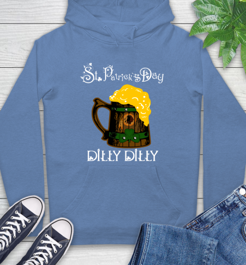 NFL Washington Redskins St Patrick's Day Dilly Dilly Beer Football Sports Hoodie 11