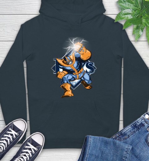 Tampa Bay Rays MLB Baseball Thanos Avengers Infinity War Marvel Hoodie 7