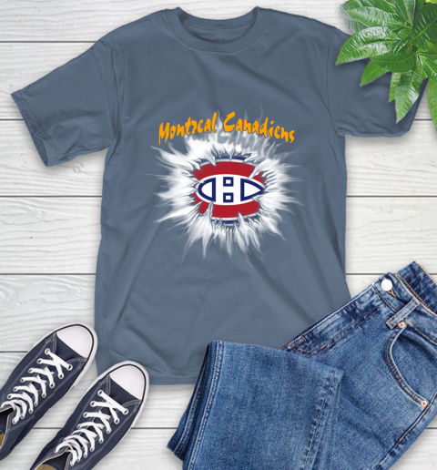 Montreal Canadiens NHL Hockey Adoring Fan Rip Sports T-Shirt 8