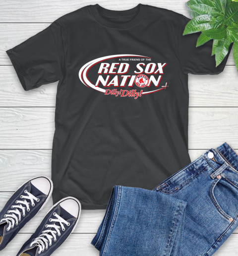 MLB A True Friend Of The Boston Red Sox Dilly Dilly Baseball Sports T-Shirt