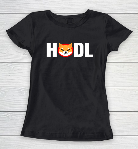 Shiba Inu Token Crypto Shib Army Hodler Coin Cryptocurrency Women's T-Shirt