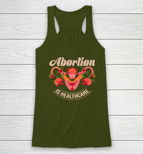 Abortion Is Healthcare Racerback Tank 2