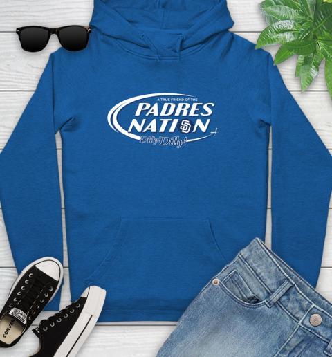 MLB A True Friend Of The San Diego Padres Dilly Dilly Baseball Sports Youth Hoodie 11