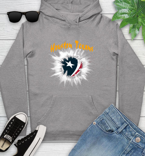 Houston Texans NFL Football Adoring Fan Rip Sports Youth Hoodie 6