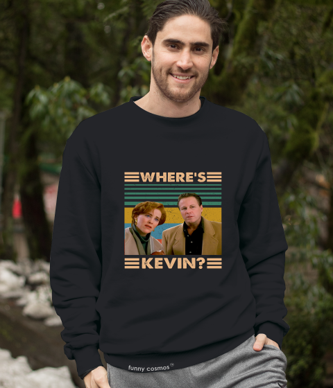 Home Alone Vintage T Shirt, Kate Peter McCallister Tshirt, Where's Kevin Shirt, Christmas Gifts
