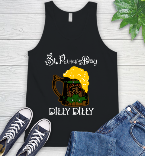 NBA Toronto Raptors St Patrick's Day Dilly Dilly Beer Basketball Sports Tank Top