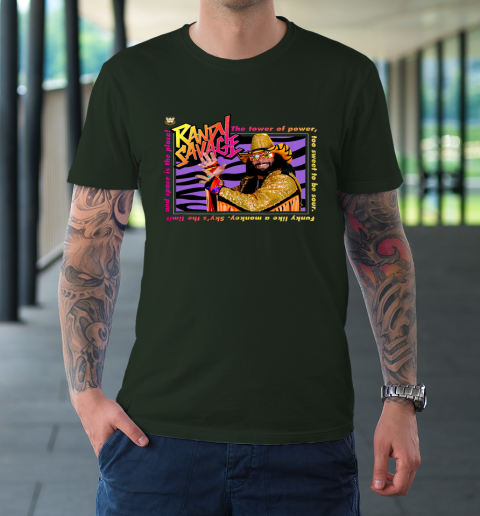 Macho Man WWE Vintage Framed T-Shirt 3