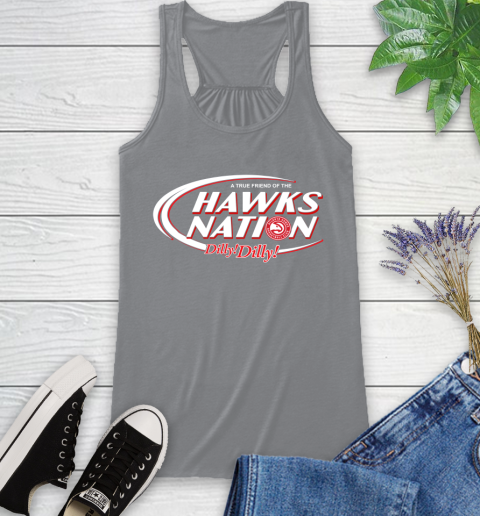 NBA A True Friend Of The Atlanta Hawks Dilly Dilly Basketball Sports Racerback Tank 4