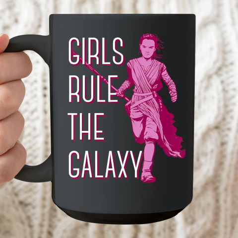 Rey Girls Rule The Galaxy Star Wars Episode 7 Ceramic Mug 15oz