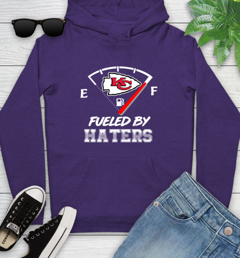Kansas City Chiefs NFL Football Fueled By Haters Sports Youth Hoodie 5