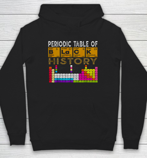 Periodic Table Of Black History 2022 Hoodie
