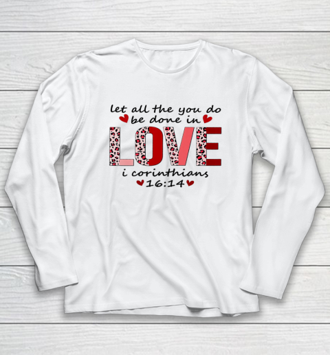 Leopard You Do Be Done In Love Christian Valentine Long Sleeve T-Shirt 9