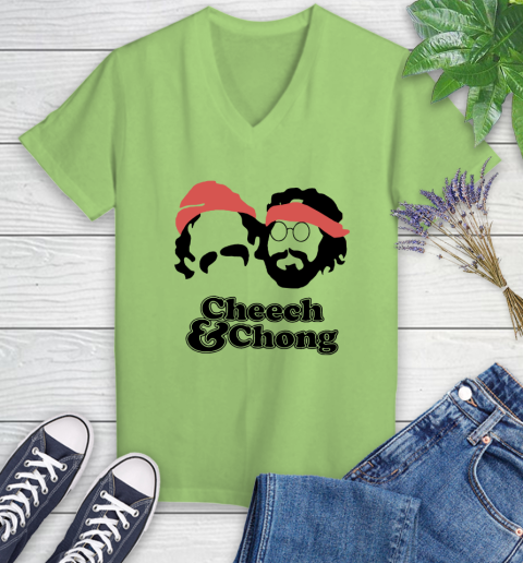 Cheech And Chong Women's V-Neck T-Shirt 6