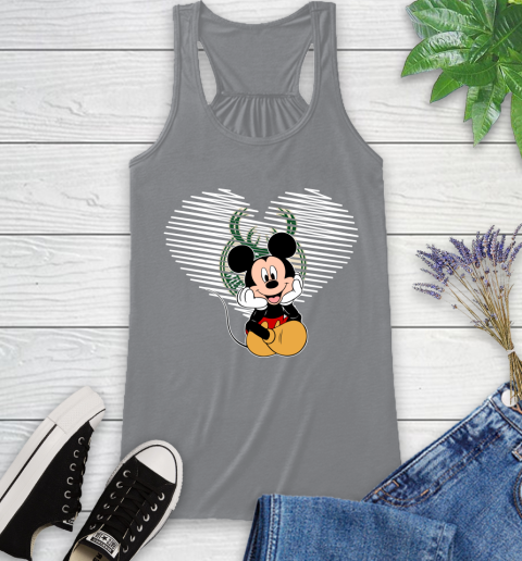 NBA Milwaukee Bucks The Heart Mickey Mouse Disney Basketball Racerback Tank 4