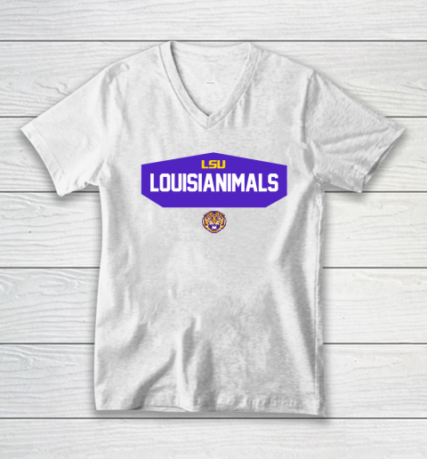 LSU Louisianimals V-Neck T-Shirt