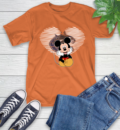 NHL Vancouver Canucks The Heart Mickey Mouse Disney Hockey T-Shirt 4
