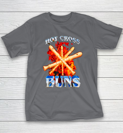 Hot Cross Buns Funny Youth T-Shirt 5