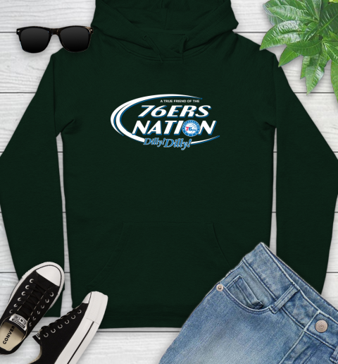 NBA A True Friend Of The Philadelphia 76ers Dilly Dilly Basketball Sports Youth Hoodie 14