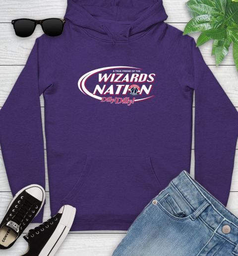 NBA A True Friend Of The Washington Wizards Dilly Dilly Basketball Sports Youth Hoodie 5