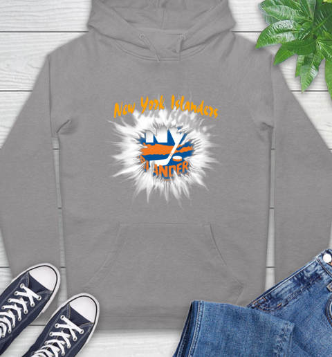 New York Islanders NHL Hockey Adoring Fan Rip Sports Hoodie 6