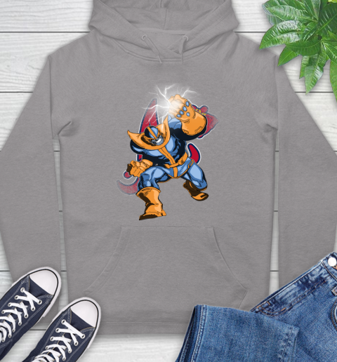 Atlanta Braves MLB Baseball Thanos Avengers Infinity War Marvel Hoodie 6