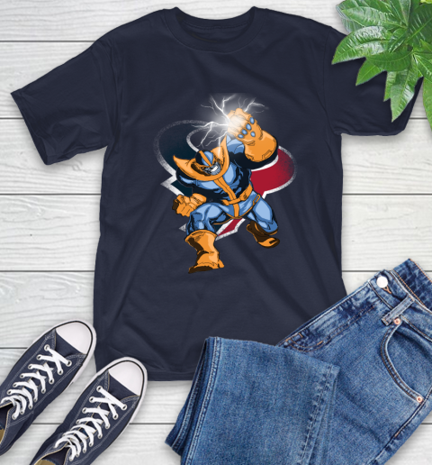 Houston Texans NFL Football Thanos Avengers Infinity War Marvel T-Shirt 3