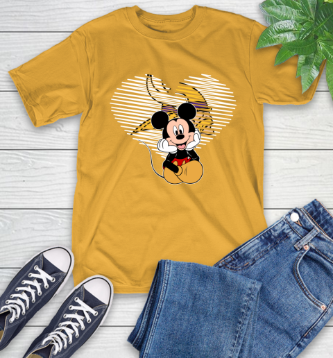 NFL Minnesota Vikings The Heart Mickey Mouse Disney Football T Shirt_000 T-Shirt 2