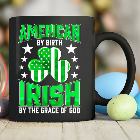 Funny Irish Pride St Patrick's Day Celtic Green Shamrocks Ceramic Mug 11oz