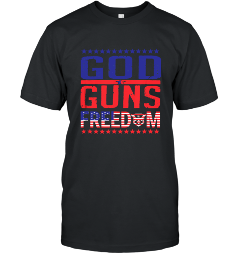 DEMOLITION RANCH God Gun Freedom T Shirt T-Shirt