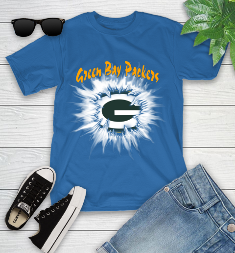 Green Bay Packers NFL Football Adoring Fan Rip Sports Youth T-Shirt 12