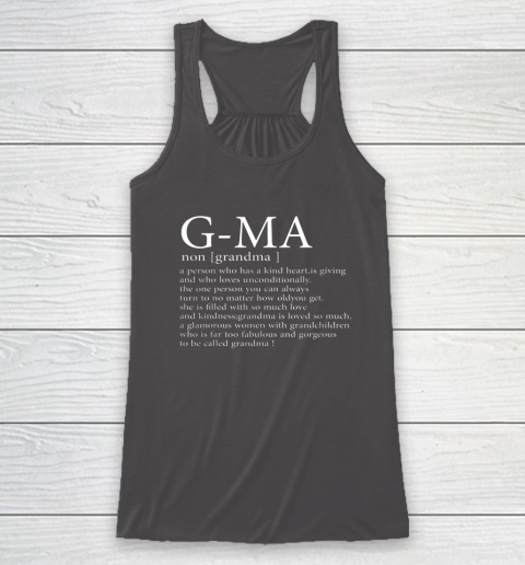 G Ma Definition Grandma Mother's Day Racerback Tank 6