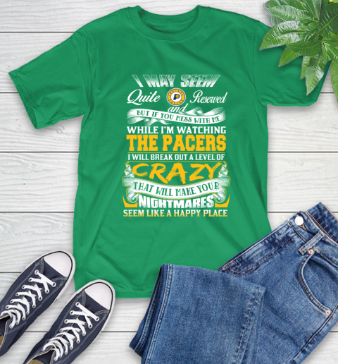 Indiana Pacers NBA Basketball Don't Mess With Me While I'm Watching My Team T-Shirt 7