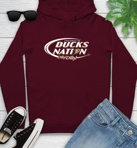 NHL A True Friend Of The Anaheim Ducks Dilly Dilly Hockey Sports Youth Hoodie 7