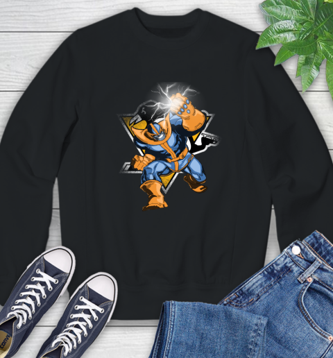 Pittsburgh Penguins NHL Hockey Thanos Avengers Infinity War Marvel Sweatshirt