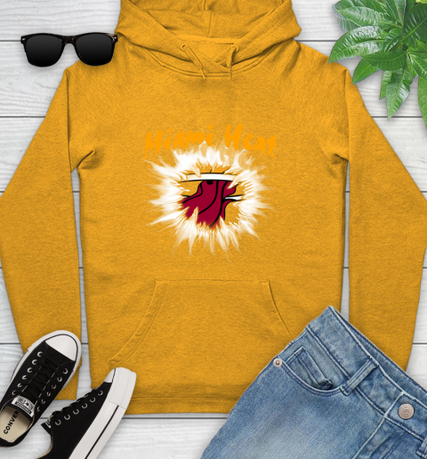 Miami Heat NBA Basketball Rip Sports Youth Hoodie 2