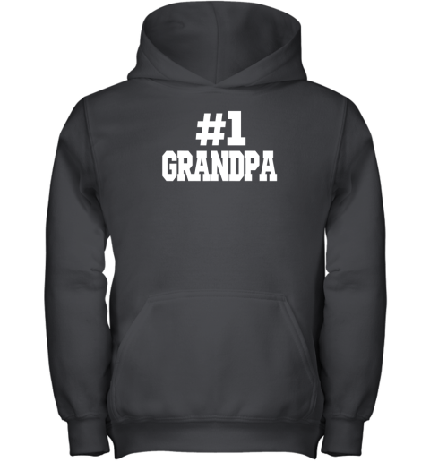 #1 Grandpa Youth Hoodie
