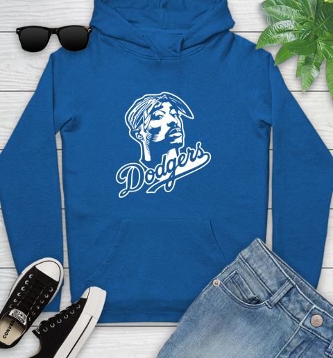 Tupac Dodgers Youth Hoodie 11