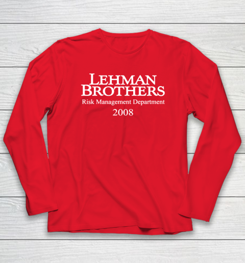 Lehman Brothers Risk Management Long Sleeve T-Shirt 7 Lehman Brothers Risk Management Long Sleeve T-Shirt - Image 7