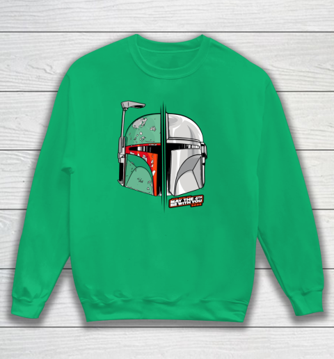 Star Wars Mando and Boba Fett May the 4th Be With You Sweatshirt 4