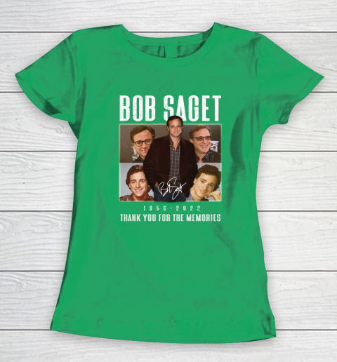 Bob Saget 1956  2022 Thank You For The Memories Women's T-Shirt 4
