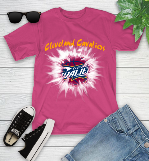 Cleveland Cavaliers NBA Basketball Rip Sports Youth T-Shirt - Image 12