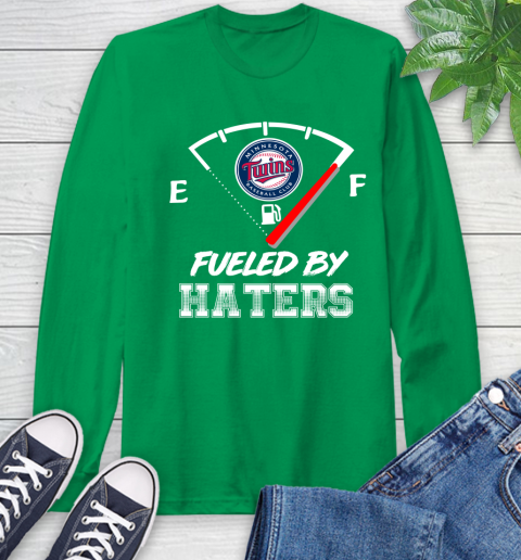 Minnesota Twins MLB Baseball Fueled By Haters Sports Long Sleeve T-Shirt 8